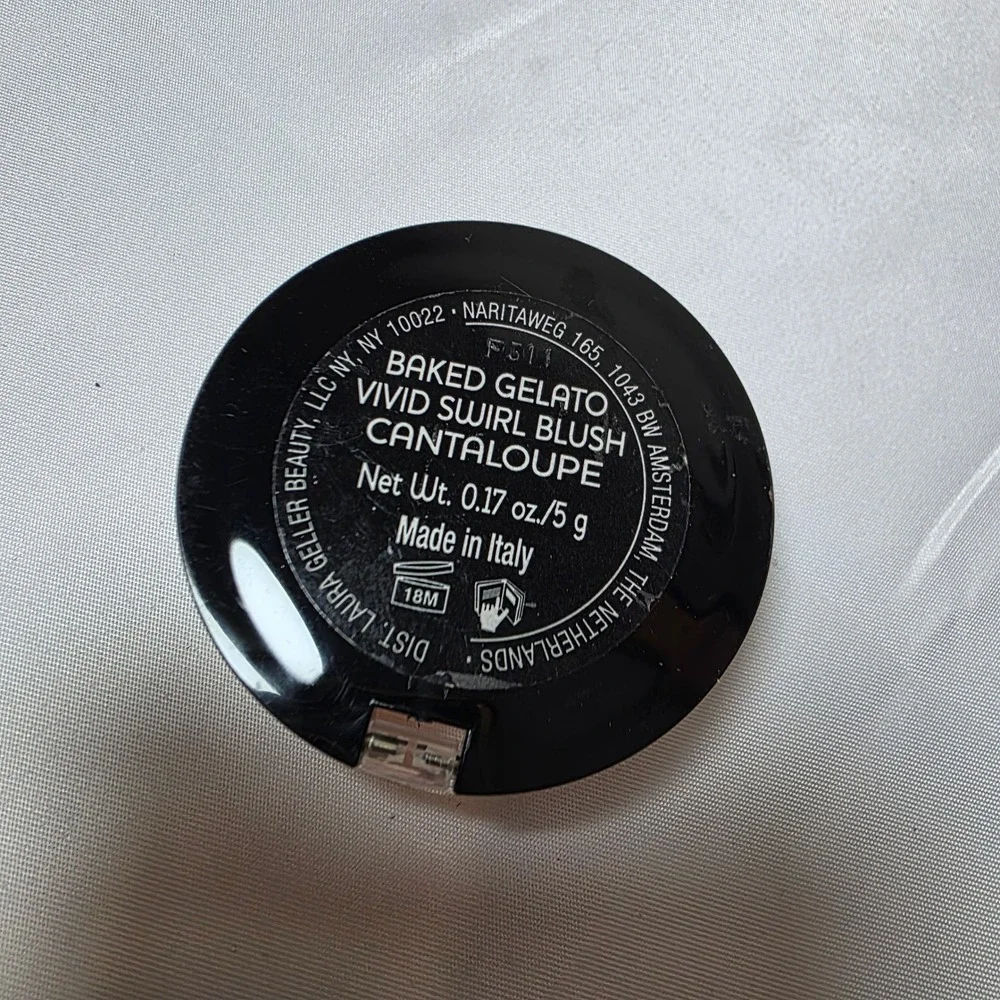 Laura Geller Baked Gelato Vivid Swirl Blush Cantaloupe Peach 0.17oz‎ New